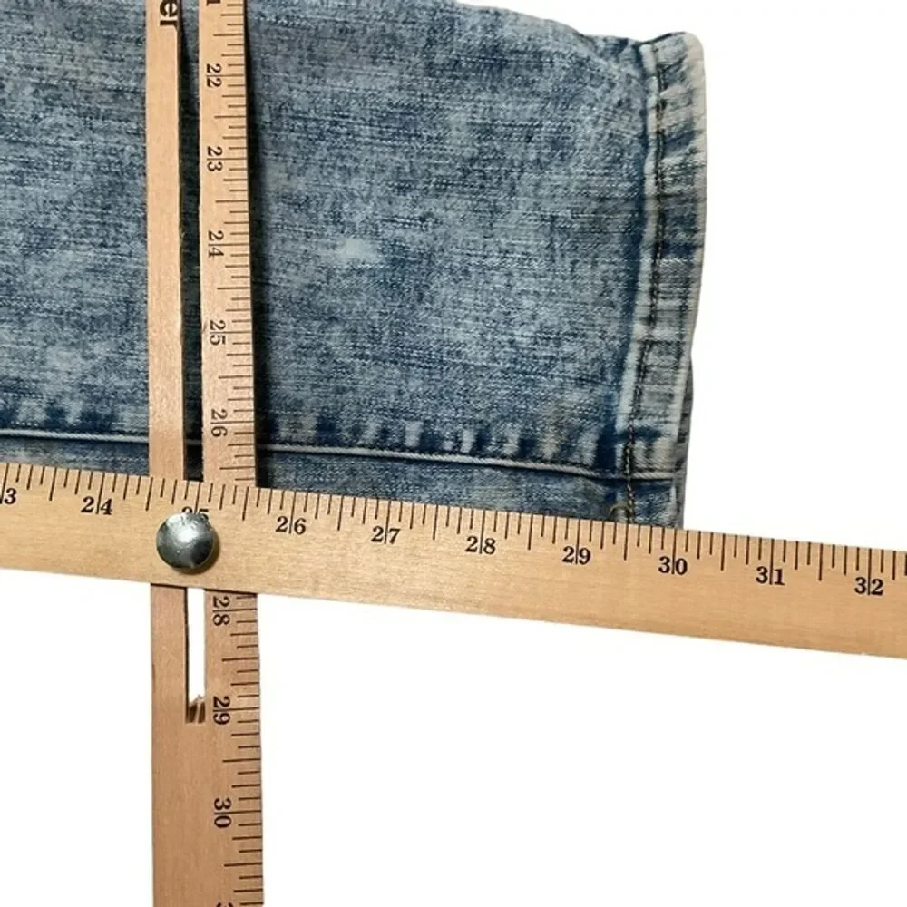 CJ BLACK  Skinny Flex Jeans Distressed  Mens Denim Blue  38 X 30  (Tag 38x32)